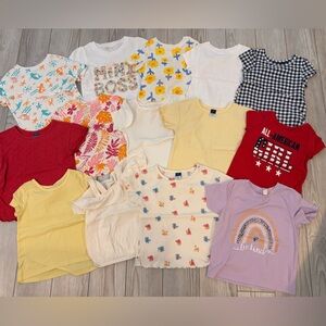 Colorful Toddler Girls 3T T-Shirt Collection